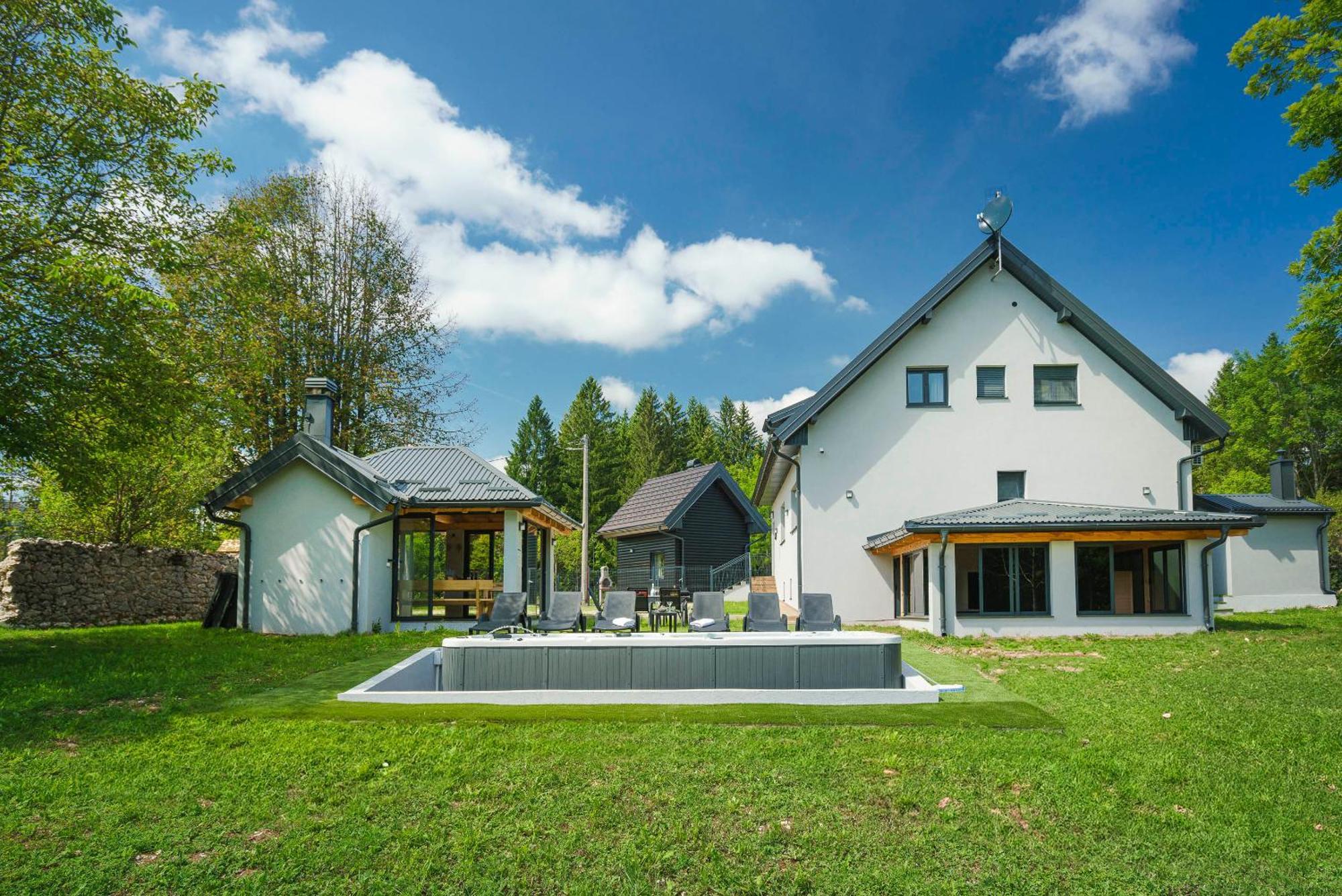 Villa Plitvice House Angelina Saborsko Exterior foto