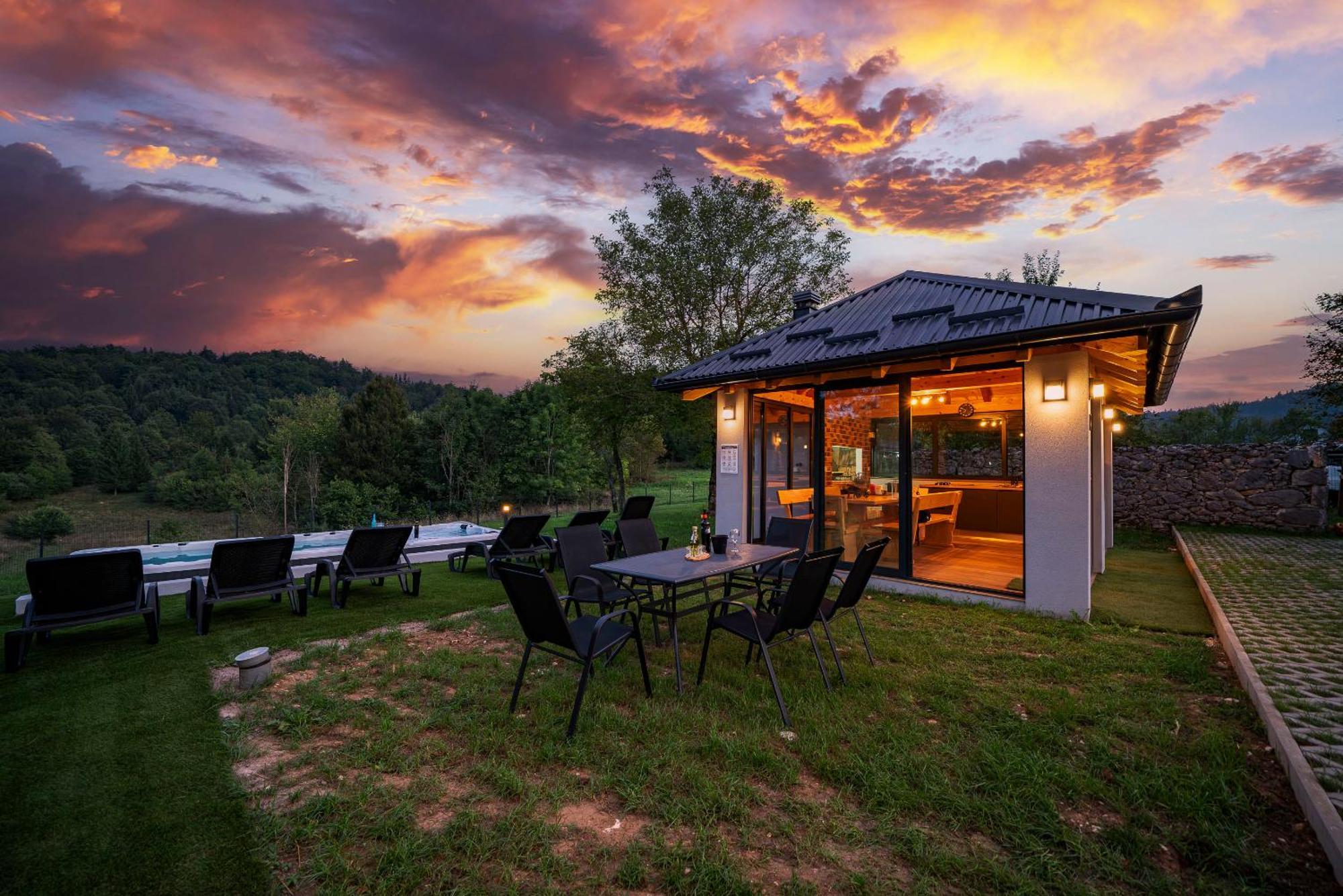 Villa Plitvice House Angelina Saborsko Exterior foto